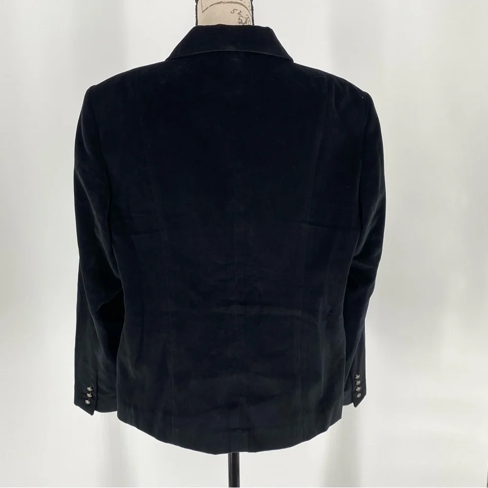 Vtg‎ Talbots Velvet Blazer Jacket